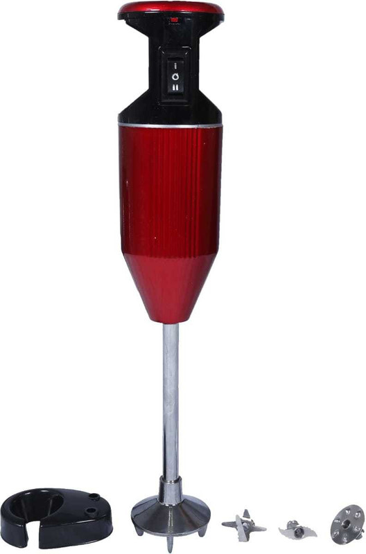 kitking red metal body 230v 350 W Hand Blender(Red)