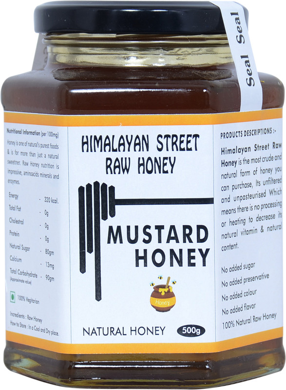 himalayan street raw honey RAW MUSTARD HONEY 500 G(500 g)