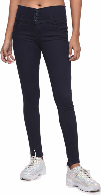 blue poison Skinny Women Black Jeans