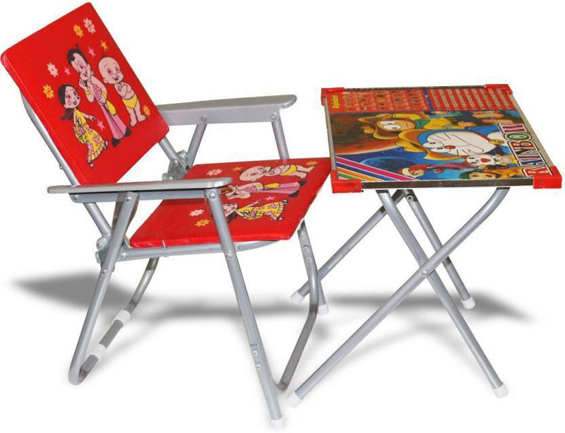 kashmitoyhouse FSBB0006 Solid Wood Desk Chair(Finish Color - Red)