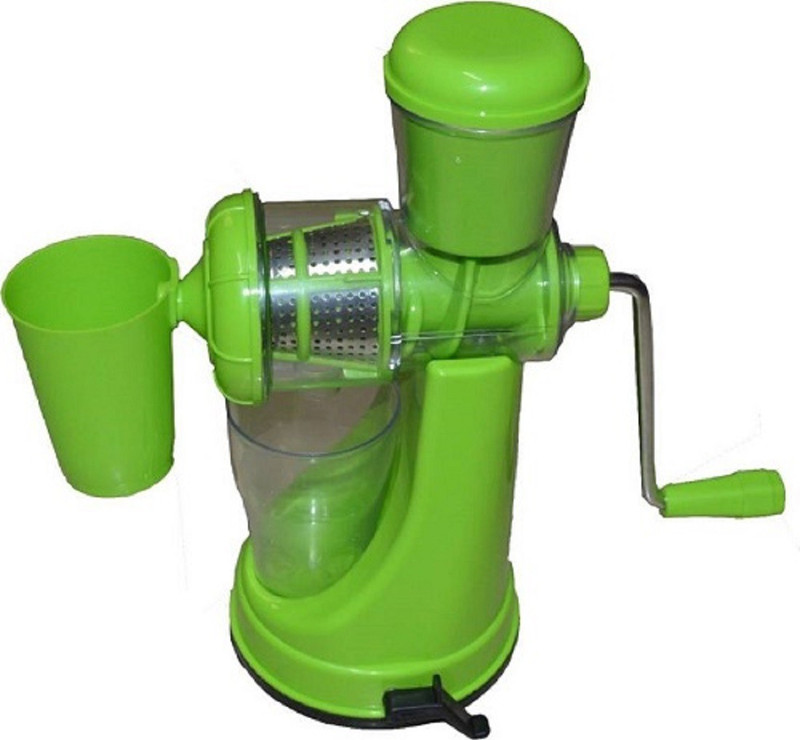 KitchenFest NO  Super Quality Fruit And Vegetable Plastic 0 Juicer Mixer Grinder(Multicolor, 1 Jar)