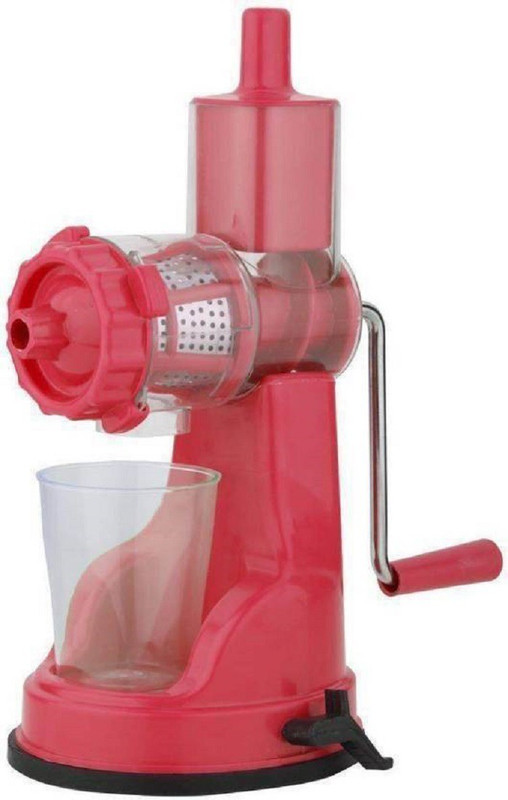 KitchenFest NO Fruit & Vegitable Plastic, Stainless 0 Juicer Mixer Grinder(Pink, 1 Jar)