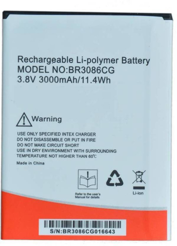 adamclick Mobile Battery For Intex Aqua Ace Mini