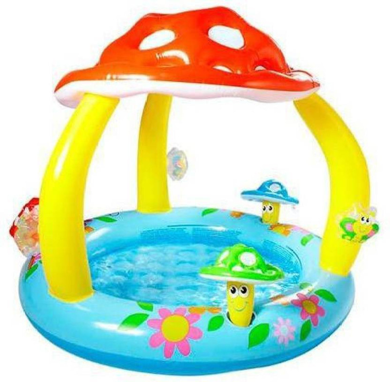mogal enterprise Mushroom Inflatable Pool(Multicolor)