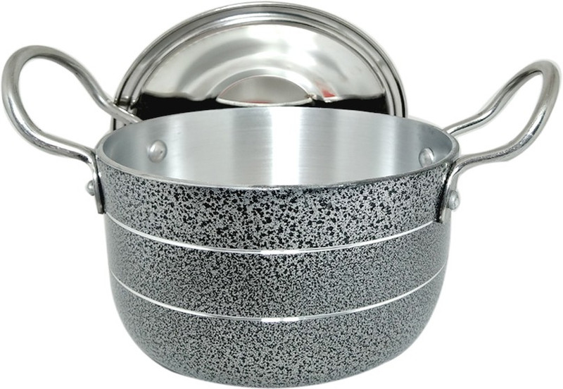 bartan hub Pot/patila/bhagona with lid Pot 1000 L with Lid(Aluminium)