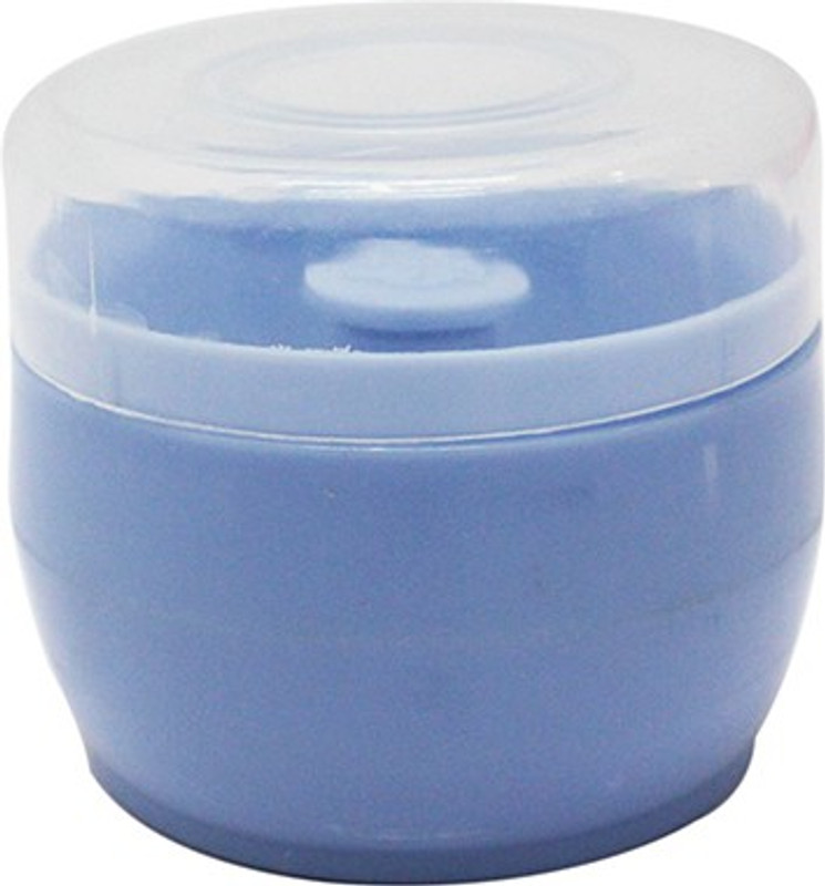 Little Kids Little Kids®Powder Puff with Container for Newborn Baby Boys, Girls & Toddlers(Blue)