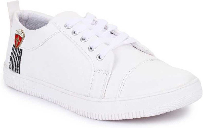 sunvik casual partwear sneakers shoes for man Sneakers For Men(White)