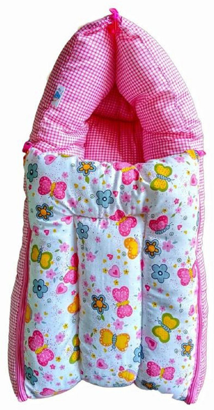 Dolphin52 DOT ZIPPER RED SOFT AND COMFORTABLE FOR NEW BORN ( 0-3 MONTHS ) Sleeping Bag