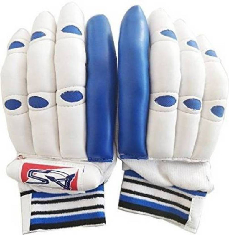 sports trading st batting gloves (boys) Batting Gloves(White)
