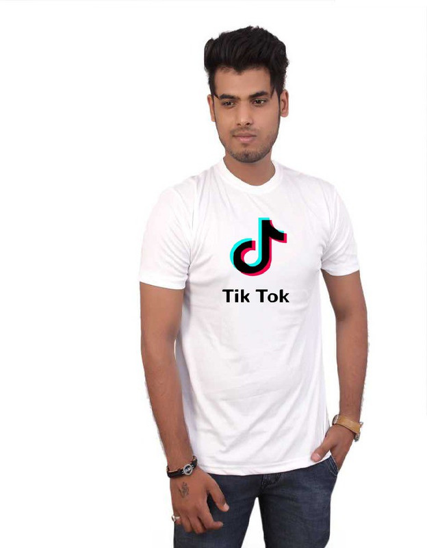 anzriyaa Graphic Print Men Round Neck White T-Shirt
