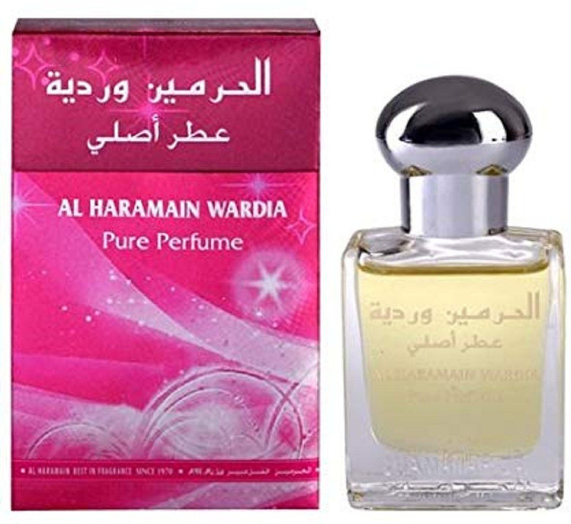 Haramain Wardia Eau de Parfum - 15 ml (For Men) Floral Attar(Rose)
