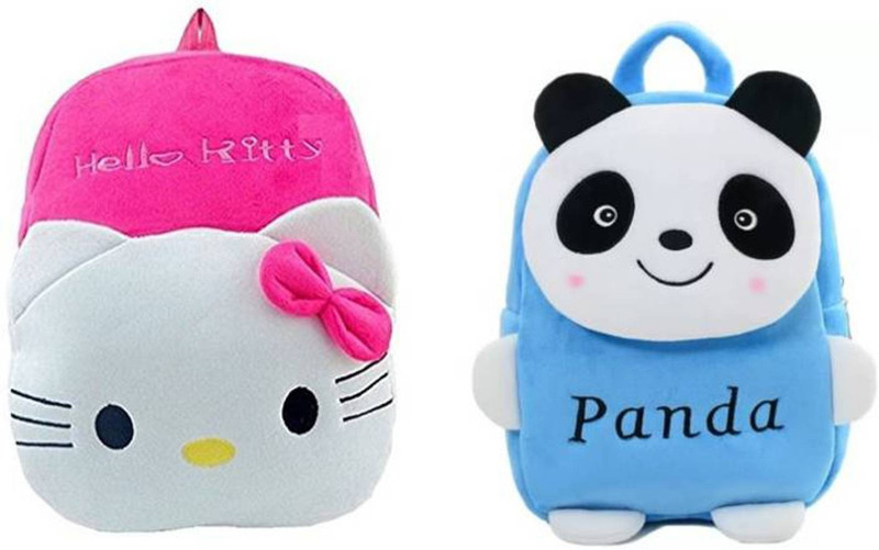 lucaa SCHOOL BAG School Bag(Blue, Pink, 10 L)