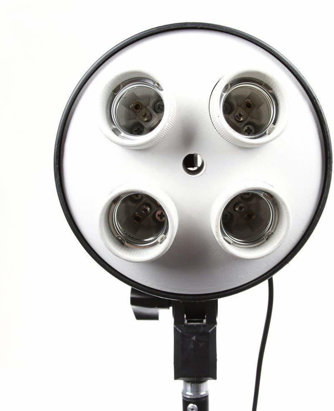 Priyam 4 in 1 E27 light socket with light stand and umbrella holder Camera Rig