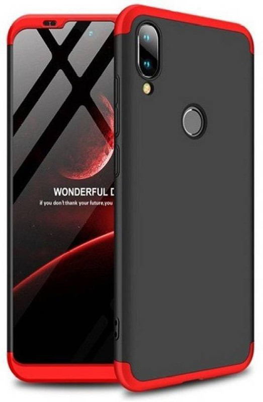 weargold Back Cover for Redmi Note 7Pro(Red, Grip Case)