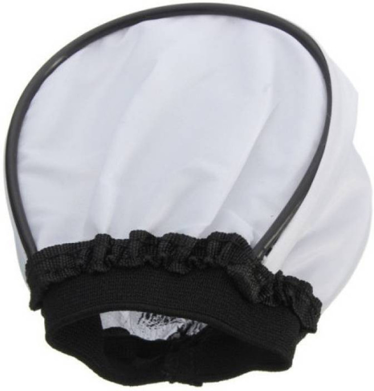 Priyam Soft Mini Flash Bounce Diffuser Cap FLASH Diffuser camera Diffuser(White)