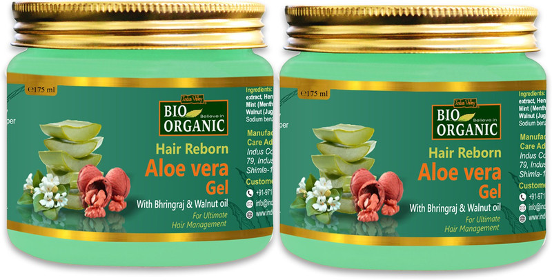 Indus Valley Hair Reborn Aloe Vera Gel Combo(350 ml)