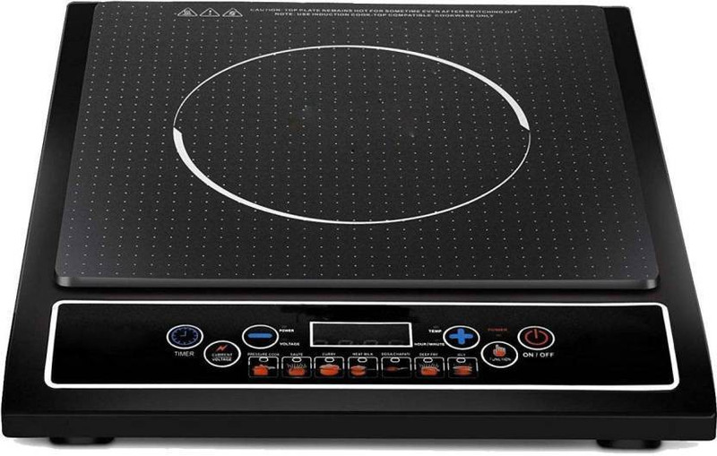 IPLUS INDUCTION 2000 WATT FOR HOME AND OFFICE Induction Cooktop(Black, Push Button)