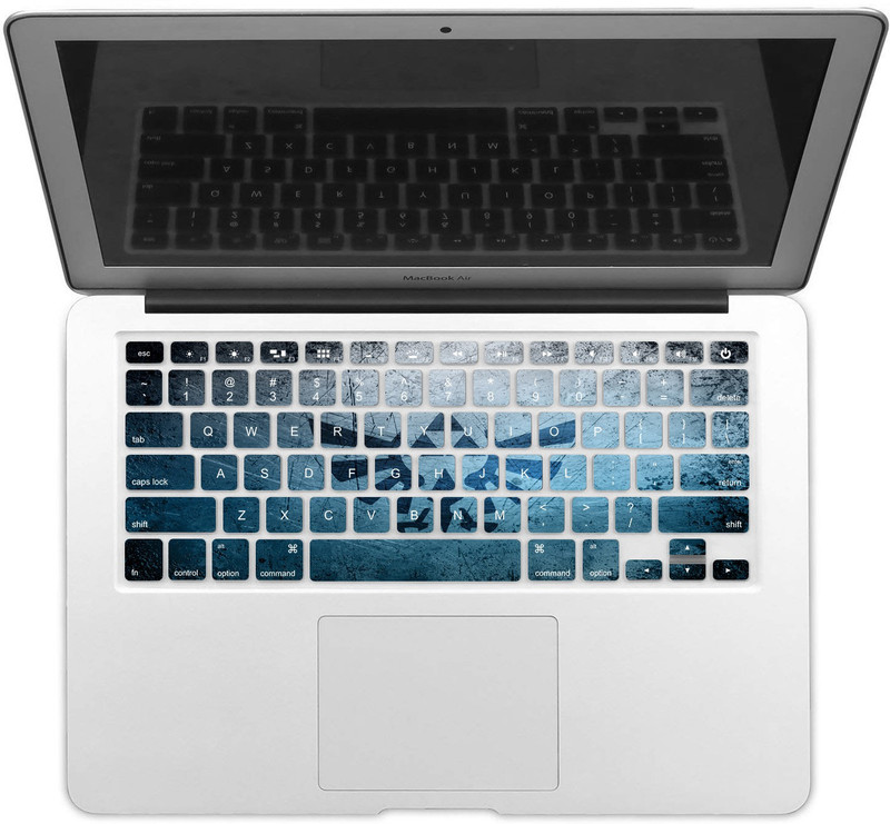 GADGETS WRAP GWSD-1315 Printed classy desing Laptop Keyboard Skin(Multicolor)