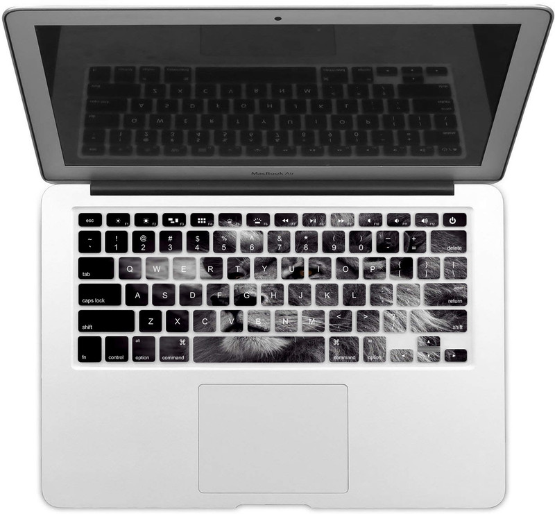 GADGETS WRAP GWSD-2022 Printed LION EPIC Laptop Keyboard Skin(Multicolor)
