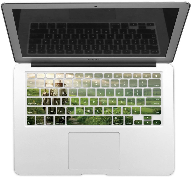 GADGETS WRAP GWSD-1677 Printed gandalf the grey Laptop Keyboard Skin(Multicolor)