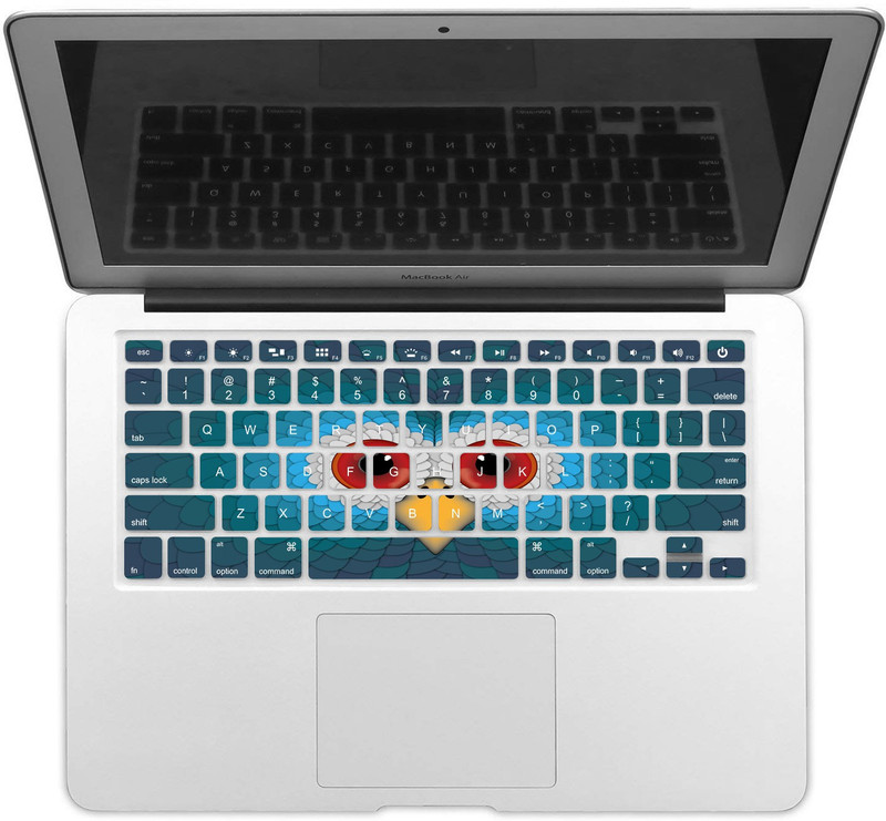 GADGETS WRAP GWSD-1439 Printed Dascarga Laptop Keyboard Skin(Multicolor)