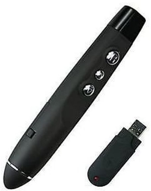 ATOOZED Wireless USB Laser Pointer Power Point Presenter PPT Pen with AAA Battery(650 nm, Black) ATOOZED Wireless USB Laser Pointer Power Point Presenter PPT Pen with AAA Battery(650 nm, Black)