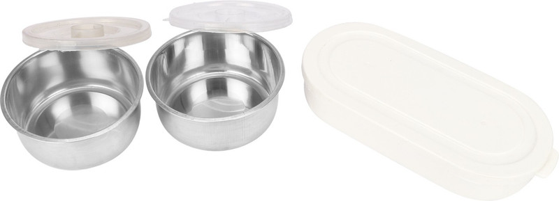 tufflo BY HUM TUM ( YELLOW, 500 ml) 3 Containers Lunch Box(500 ml)
