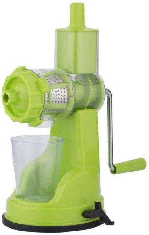 KitchenFest NO Fruit & Vegitable Plastic, Stainless 0 Juicer Mixer Grinder(Green, 1 Jar)