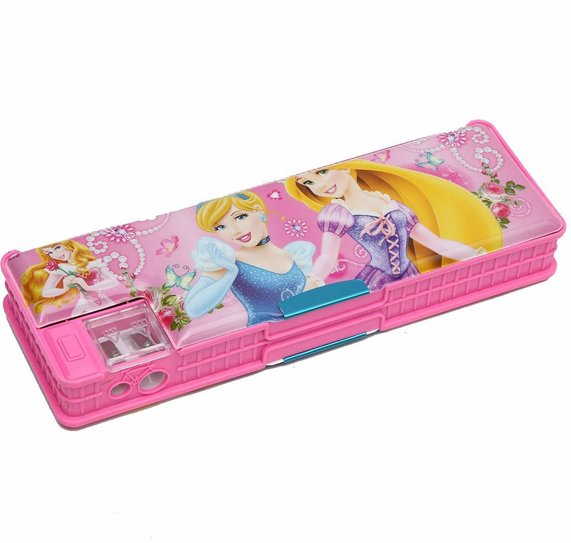 himanshu trading company 1 barbie Art Plastic Pencil Boxes(Set of 1, Multicolor)