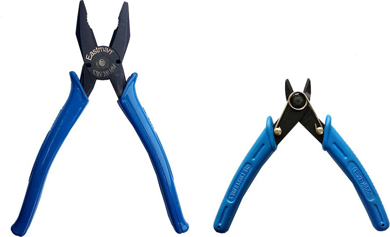 pye 955 wire cutter/stripper and combination plier 8 inch heavy duty pack of 2 Power & Hand Tool Kit(2 Tools)
