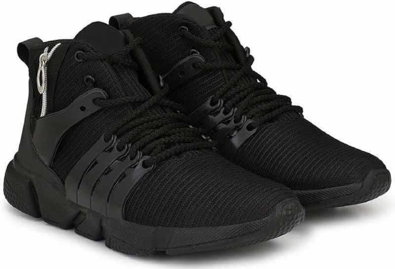 jumpy style Wrestling Shoes For Men(Black)