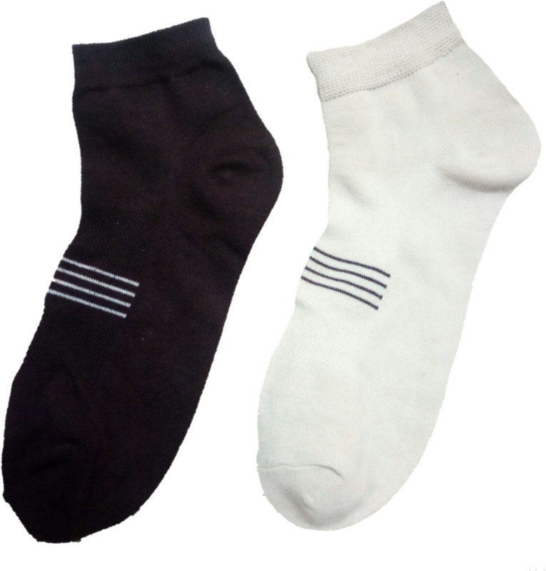 rione Men & Women Striped Ankle Length(Pack of 2)