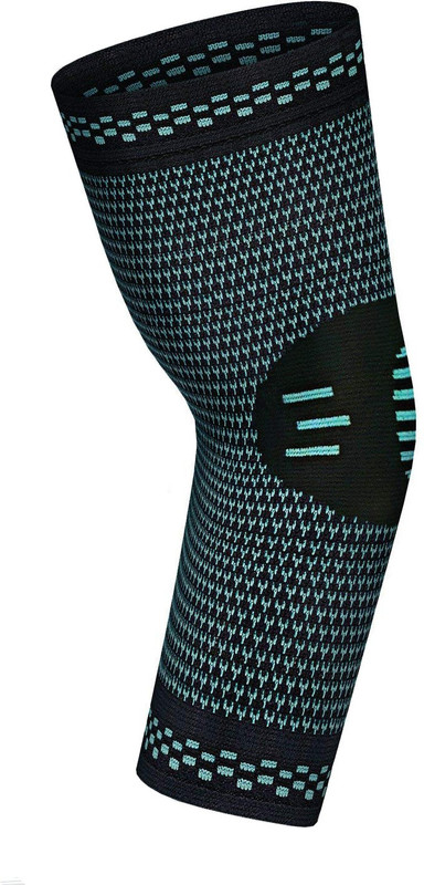 obliq Elbow Support Compression Sleeve for Men/Women Pain Relief, Sports, Tennis and Gym Elbow Support(Blue)