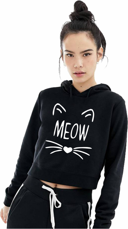 hustle bustle Full Sleeve Printed Women Sweatshirt