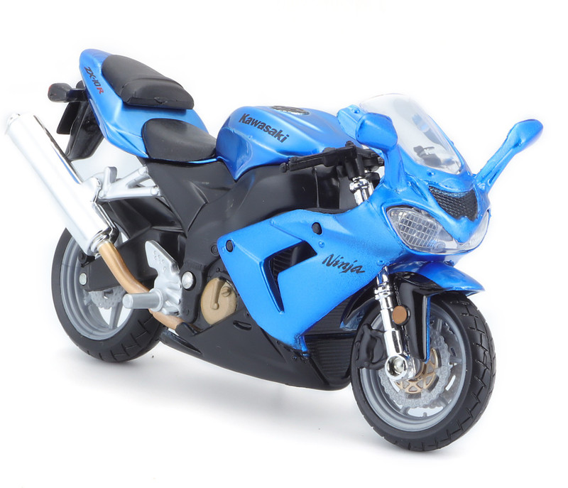 Bburago Kawasaki Ninja Zx-10R Bike(Blue, Pack of: 1)