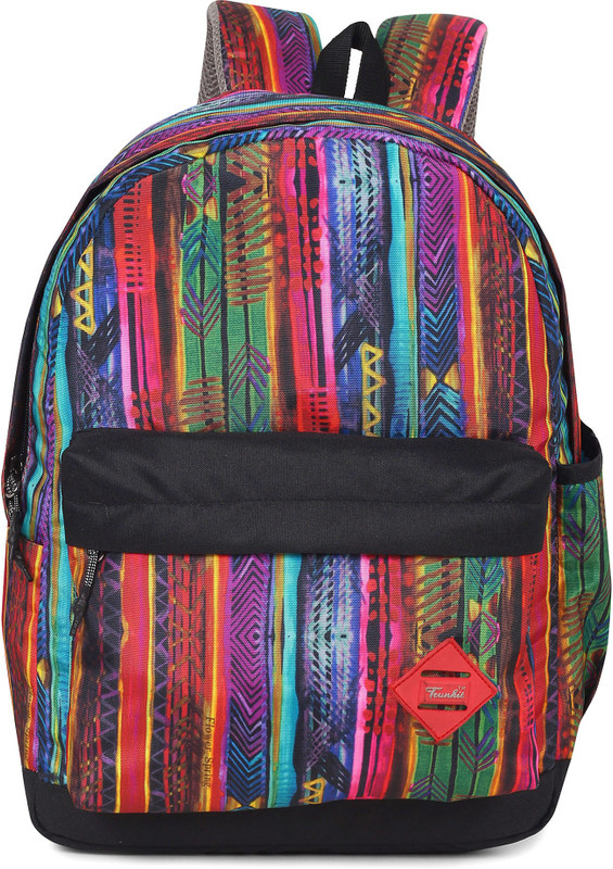 Trunkit Printed Soft Travel Bag, College Bag, Laptop Bag, School Backpack II Multipurpose bag-1500-1 Multipurpose Bag(Multicolor, 10 L)