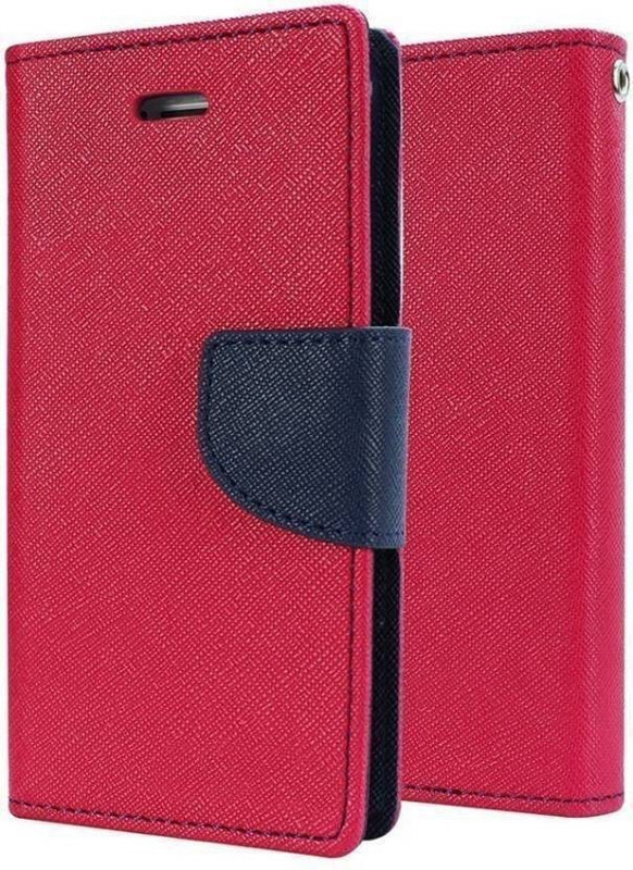 burgeoned Flip Cover for Oppo R17 Pro(Pink,Blue)