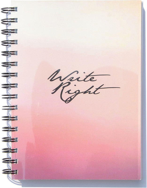 neotericbloom A5 Note Book(Notebook/Diary Write Right , Soft Cover, Ruled, 80 GSM, 100 Pages, A5 (8.1"X 5.7") Inches (Multi-Colour), Multicolor)