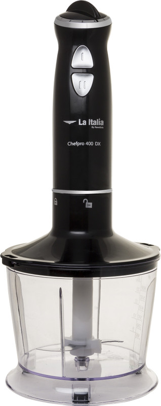 La Italia by Renesola HB Chefpro DX 400 W Hand Blender(Black)