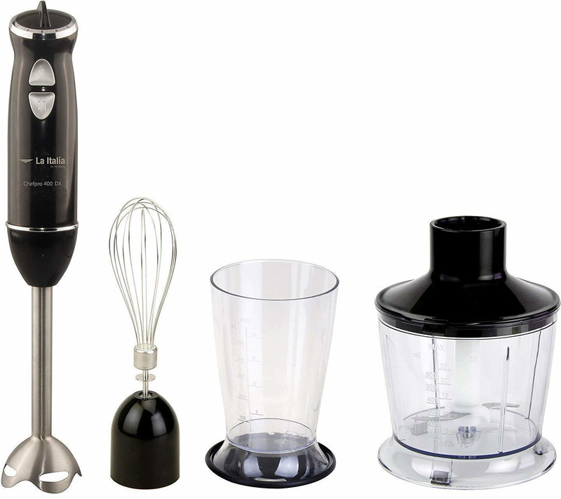 La Italia By renesola Chefpro DX 400 W Hand Blender(Black)