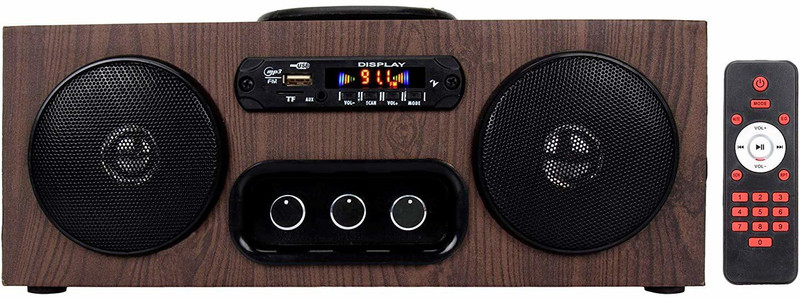 classic gold Mini Bahubali with AUX, USB, Bluetooth, FM & MMC (Black) 50 Bluetooth Home Audio Speaker (Black, Stereo Channel),Nothing but the best for the finest cinematic sound experience you will ever have in your living room Bluetooth Home Theatre(Black, 2.1 Channel)