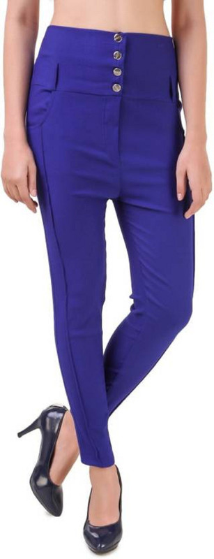 fashion jeans Blue Jegging(Solid)