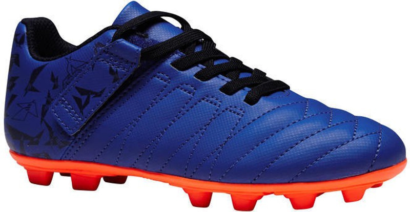KIPSTA Boys & Girls Lace Football Shoes(Blue)