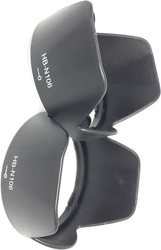 BOOSTY HB-N106 Bayonet Lens Hood for HB-N106 Bayonet Lens Hood Lens Hood(55 mm, Black)