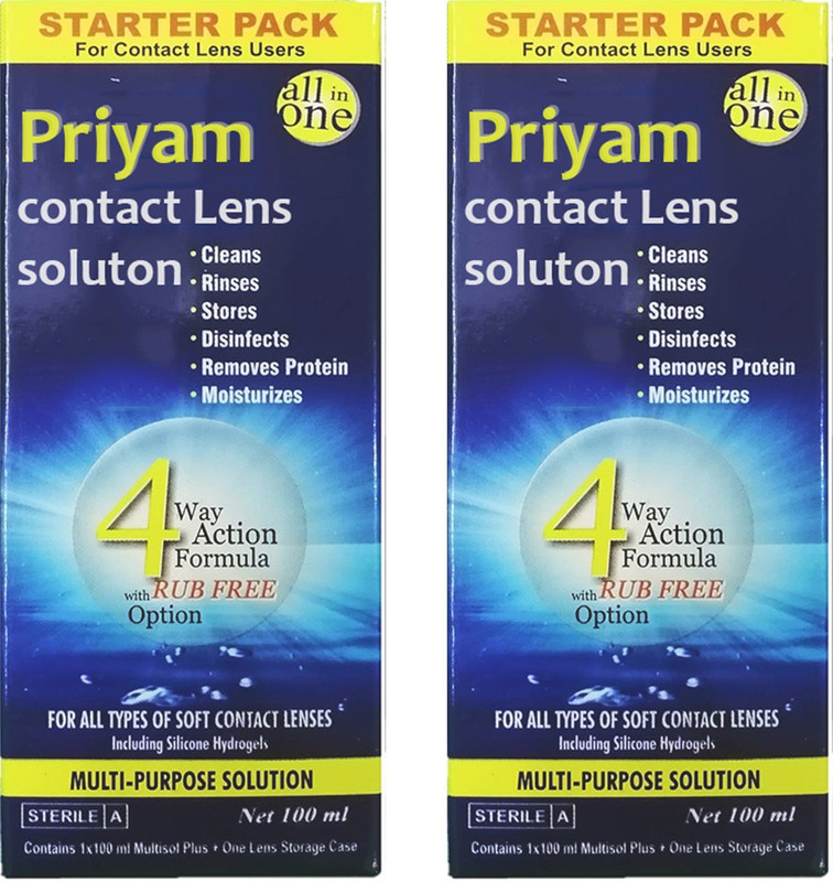 Priyam Multisol Plus 100 Twin Pack Multi-purpose Cleaning Solution 200 ml(200 ml)