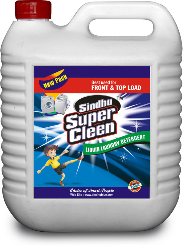 sindhu super cleen Liquid Laundry Detergent Lavender Liquid Detergent(5 L)