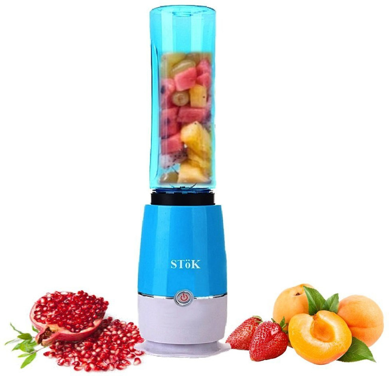 Stok shake n take3 MJB01 180 Juicer(Blue, 1 Jar)
