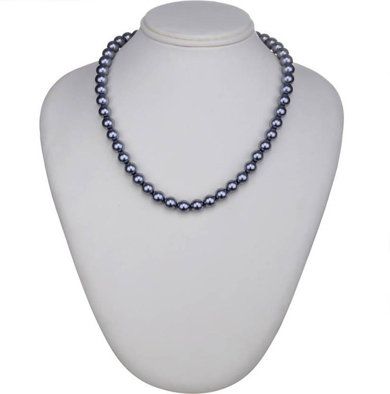 kanishk creations grey mala Pearl Shell Chain
