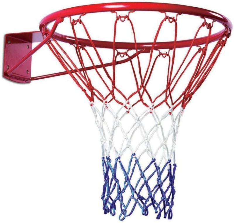 IKIGAI Premium Basketball net (pack of 2) Can bear extra weight also Basketball Net(Multicolor)