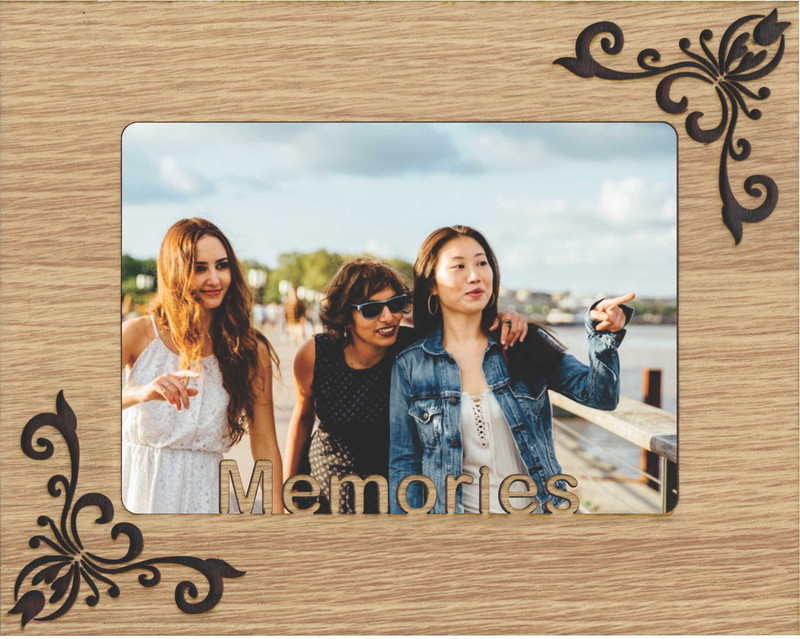 sales express MDF Photo Frame(Beige, 1 Photos)